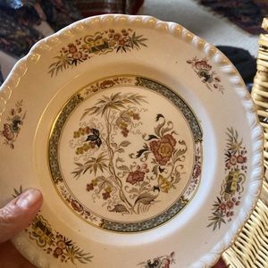 Beautiful unusual bread plate.